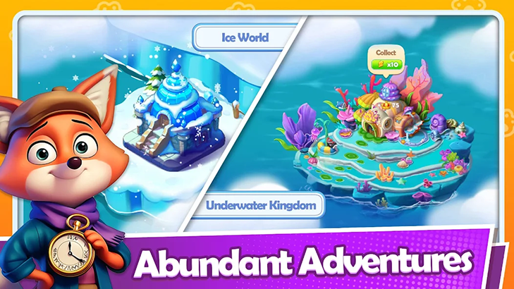 Dispositivo móvil con Merge Wonder Park